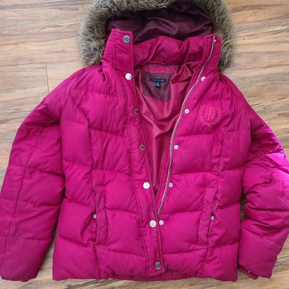 Tommy Hilfiger Women's Down Coat Sz Small - Picture 1 of 9